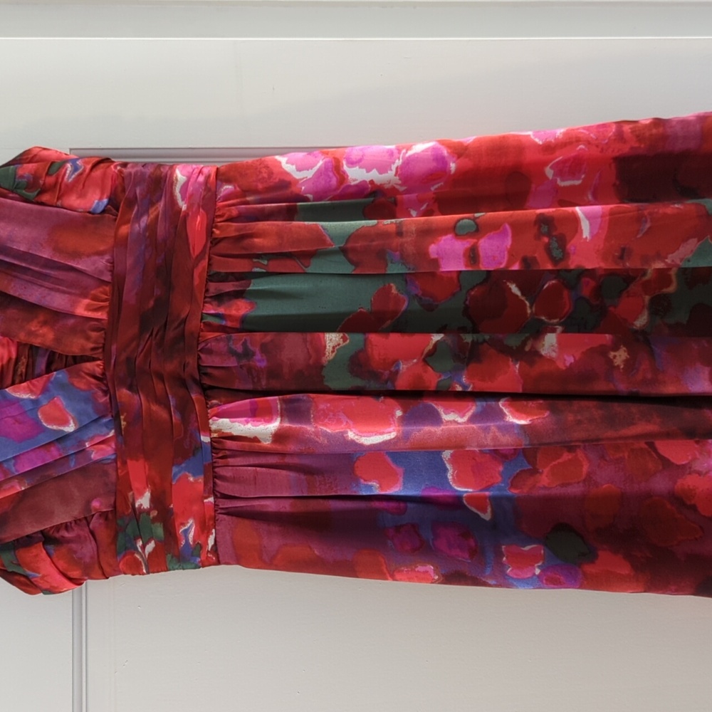 Banana Republic silk printed dress, 4P
